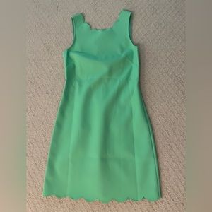 Jcrew womens scalloped edge dress size 4
